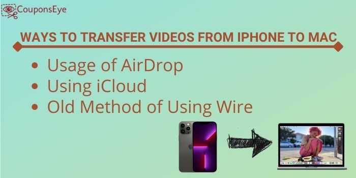 Ways to transfer videos from iPhone to Mac