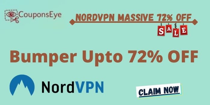 NordVPN Promo Code Upto 72% Off